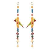 Colorful &  Eye-Catching Parrot Style Door Hanging For Home Décor MOQ -12 pcs